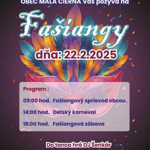 fašiangy 2025